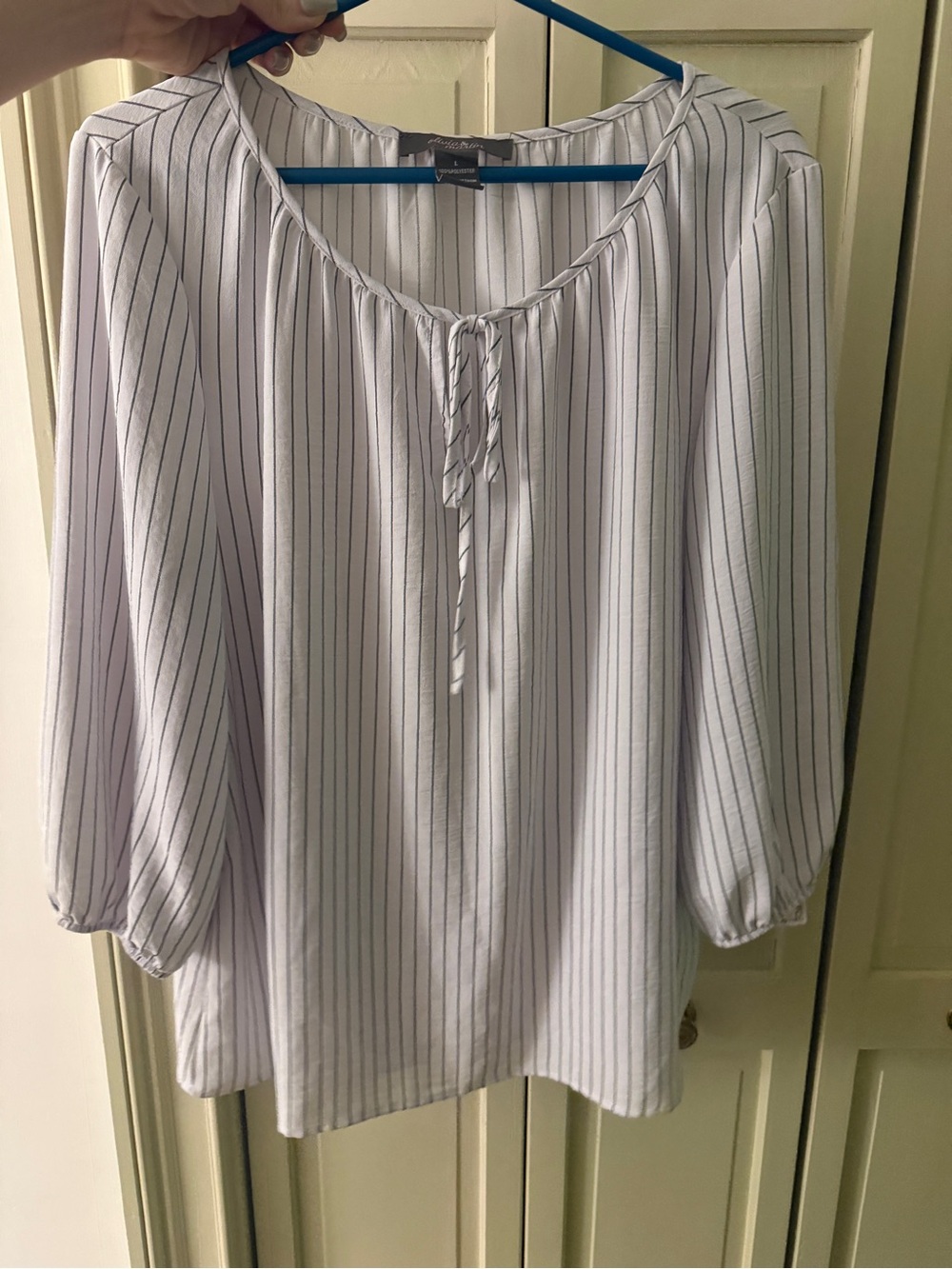 Lightweight Striped Blouse